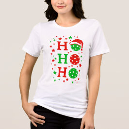 Camiseta Triblenda Ho Ho Ho Ho Ho Pickleball - Deportes divertidos pa
