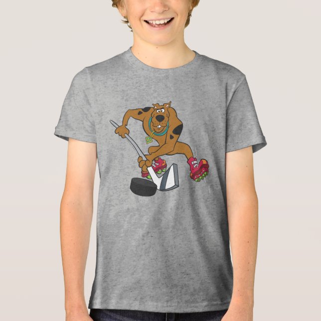 Camiseta Triblenda Hockey Scooby-Doo (Anverso)