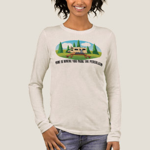 Camiseta Triblenda Hogar es donde aparca el percolador