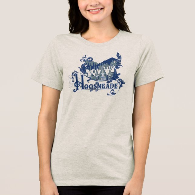 Camiseta Triblenda HOGSMEADE™ Vintage Village Graphic (Anverso)