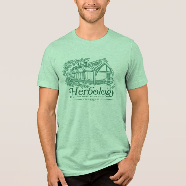 Camiseta Triblenda HOGWARTS™ Herbology Greenhouse (Anverso)