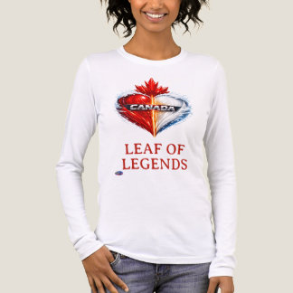 Camiseta Triblenda hoja de leyendas de Canadá