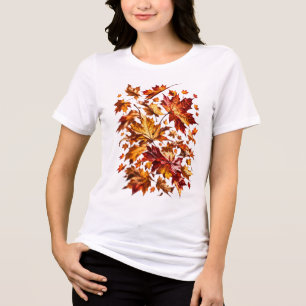 Camiseta Triblenda Hojas de otoño
