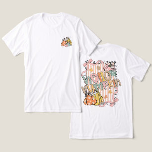Camiseta Triblenda Hola Calabaza Temporada de otoño