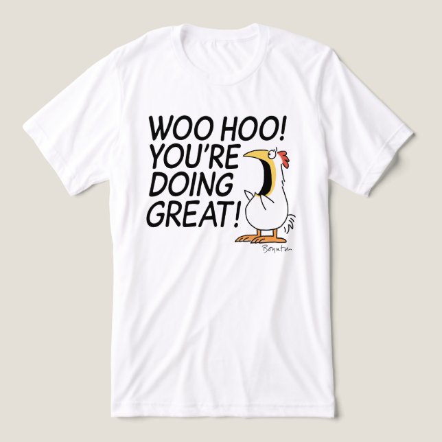 Camiseta Triblenda HOLA, ESTÁS HACIENDO EL GRAN Sandra Boynton (Diseño delantero )