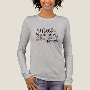 Camiseta Triblenda Hola Sol, La Llamada de la Naturaleza. Levántate.