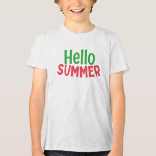 Camiseta Triblenda hola verano