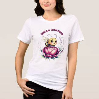 Camiseta Triblenda Hola verano body de bebé