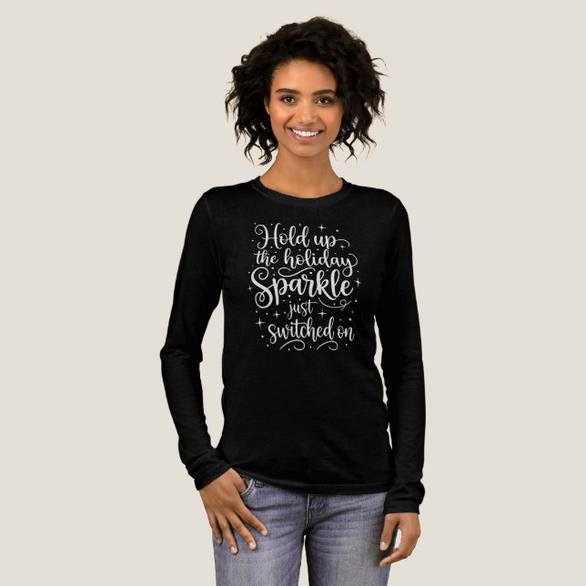 Camiseta Triblenda  Holiday Sparkle Switched On (Anverso Completo)