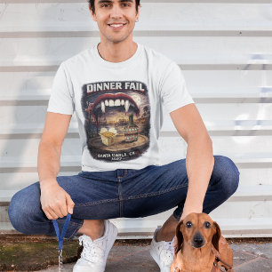 Camiseta Triblenda Hombres Dinner Fail Bella+Canvas