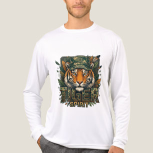 Camiseta Triblenda Hombres Espíritu del Tigre Bella+Canvas Tri-Blend