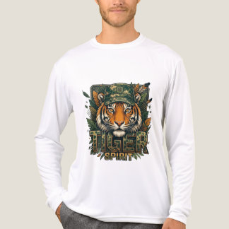 Camiseta Triblenda Hombres Espíritu del Tigre Bella+Canvas Tri-Blend