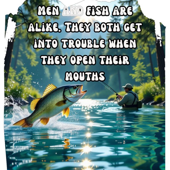 Camiseta Triblenda Hombres y peces vendidos son similares (Subido por el creador)