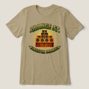 Camiseta Triblenda Homenaje a Orange St Kingston Jamaica starburst