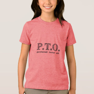 Camiseta Triblenda Homeschoolers Divertidos Fingen Tiempo Libre de Va