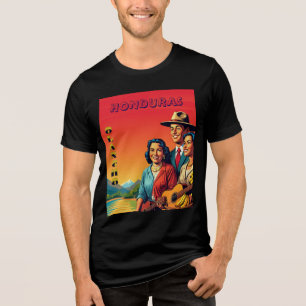 Camiseta Triblenda Honduras OLANCHO Retro poster