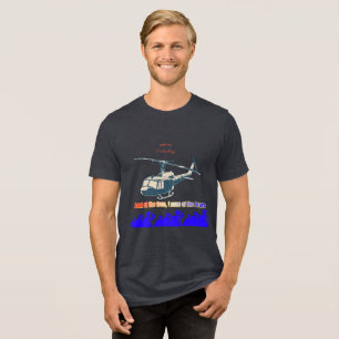 Camiseta Triblenda Honor en cada hilo negro brezo