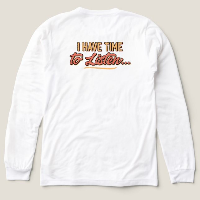 Camiseta Triblenda Honor Parris Lucas - Mujeres Larga Manga (Diseño trasero)