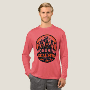 Camiseta Triblenda Honrando las Manos que Construyen el Mundo