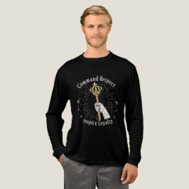 Camiseta Triblenda Hoodie de la camiseta del poder real y la lealtad