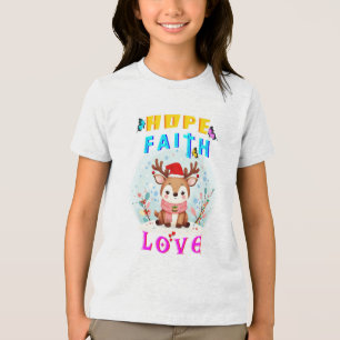 Camiseta Triblenda Hope Faith Love