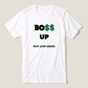 CAMISETA TRIBLENDA ¡HORA DE MOLER! GRÁFICO MOTIVACIONAL BLANCO PARA H