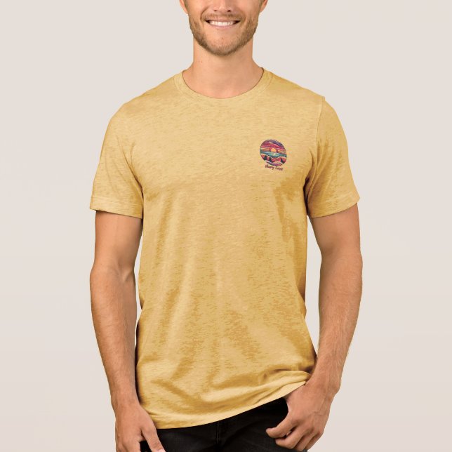 Camiseta Triblenda Hora de oro: persiguiendo a Sunset Tee | Hombre (Anverso)