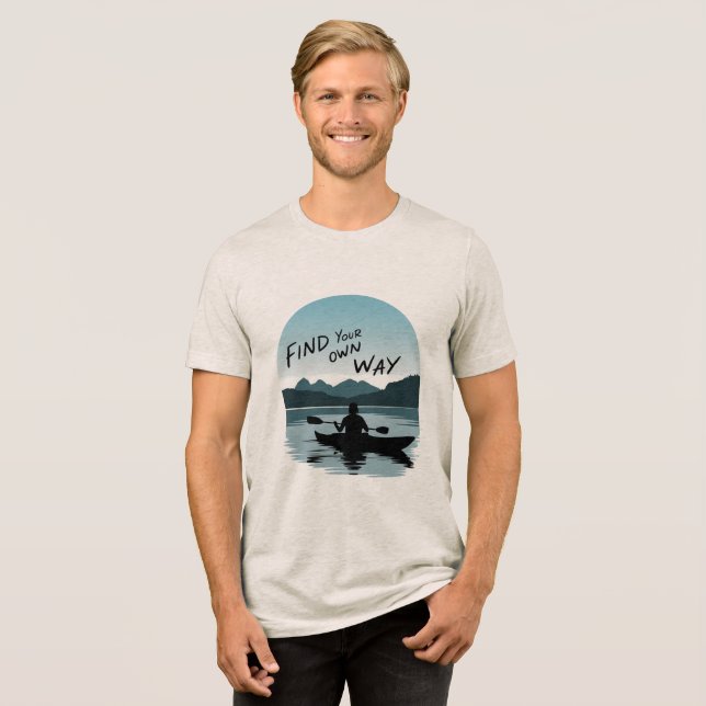 Camiseta Triblenda Horizon Paddler (Anverso Completa)