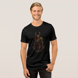 Camiseta Triblenda Horned Undead Warlord Fantasy Art