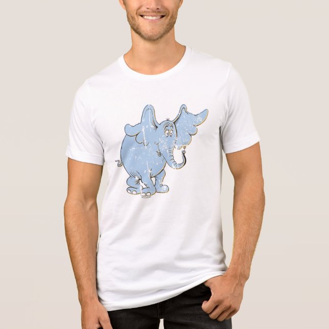 Camiseta Triblenda Horton Hears A Who | Horton Distressed (Anverso)
