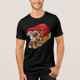 Camiseta Triblenda Hot Rod Santa