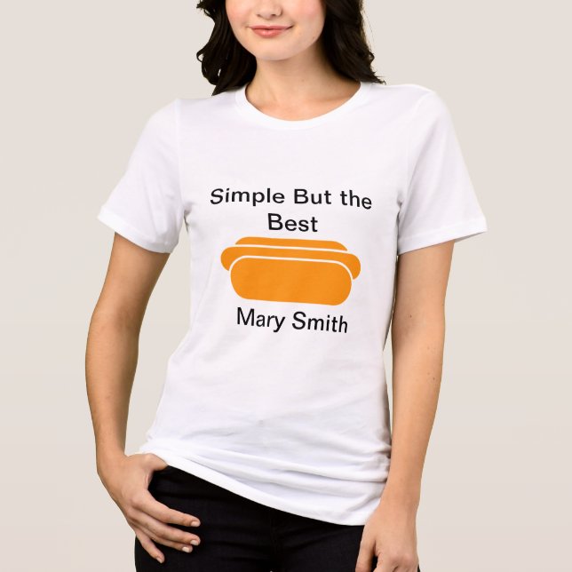 Camiseta Triblenda Hotdog (Anverso)