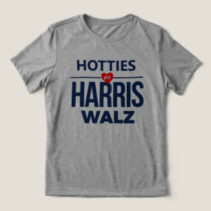Camiseta Triblenda Hotties for Harris Walz