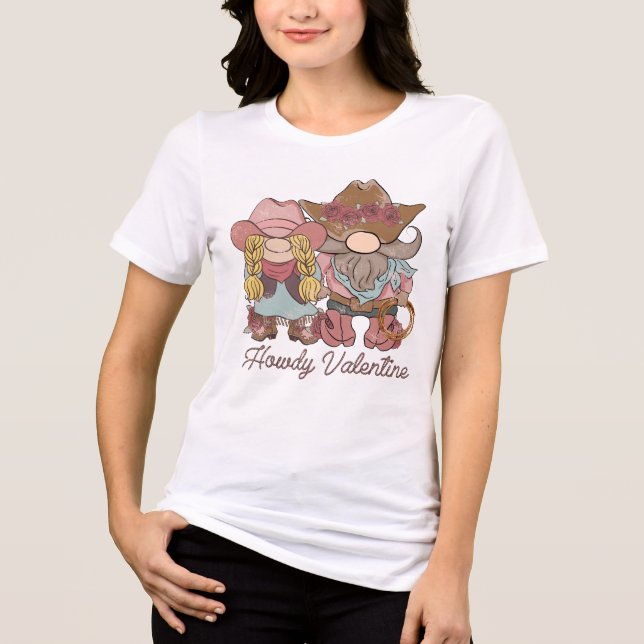 Camiseta Triblenda Howdy Valentine T-Shirt (Anverso)