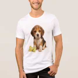 Camiseta Triblenda Hueso para ser salvaje - Beagle Pup y Polka Dot