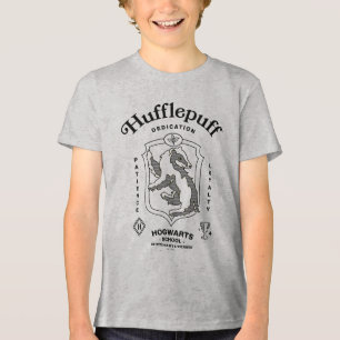 Camiseta Triblenda HUFFLEPUFF™ Dedicación Paciencia Lealtad Escudo