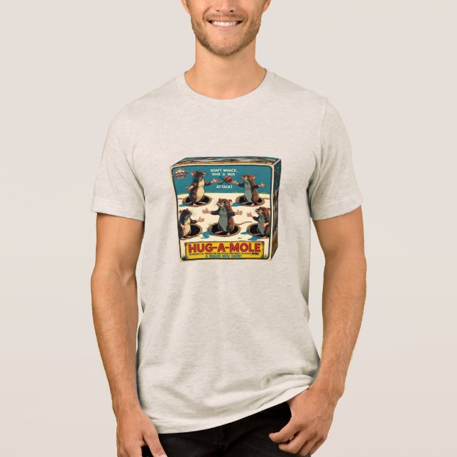 Camiseta Triblenda Hug-A-Mole (Fictional) (Anverso)