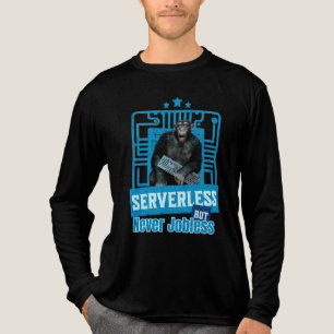 Camiseta Triblenda Humor de desarrollador de mono divertido sin servi