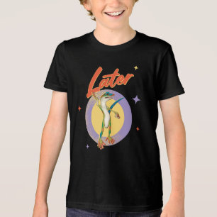Camiseta Triblenda Humor de Día Perezoso Gecko Retro
