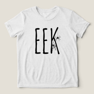 Camiseta Triblenda Humor de fantasma de Halloween EEK, araña de Hallo