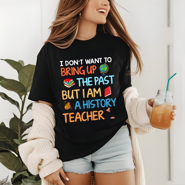 Camiseta Triblenda Humor de profesor de historia (Subido por el creador)