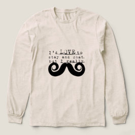 Camiseta Triblenda Humor Divertido Negro Debo Bigote