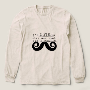 Camiseta Triblenda Humor Divertido Negro Debo Bigote