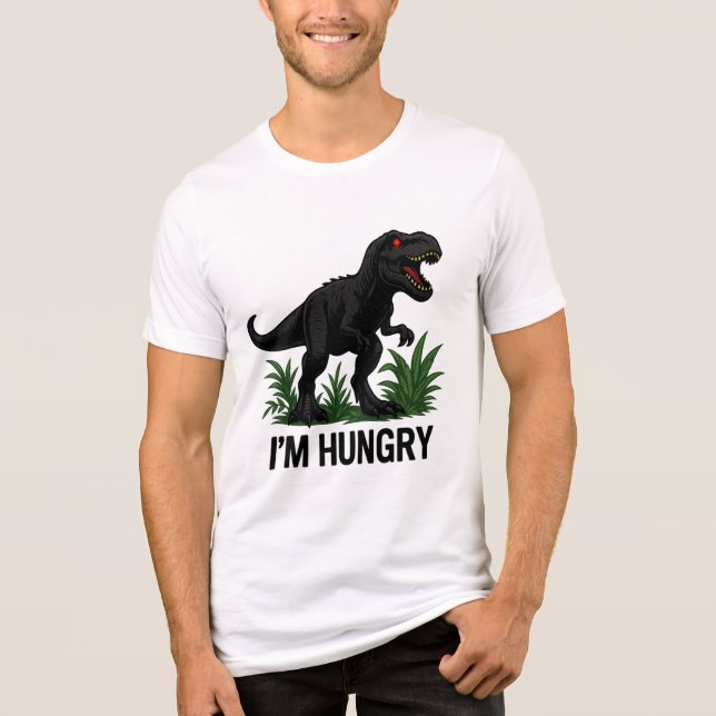 Camiseta Triblenda Hungry T-Rex (Anverso)