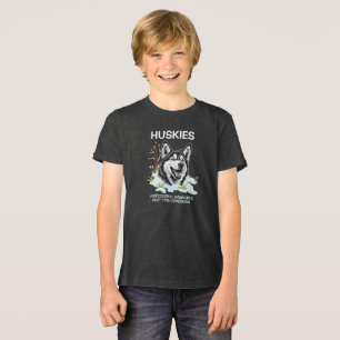 Camiseta Triblenda Huskies: Amoradores profesionales y comediante a t
