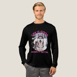 Camiseta Triblenda Husky mejora la vida