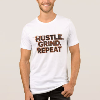 Camiseta Triblenda "Hustle Grind Repeat T-Shirt | Motivational Gym Te