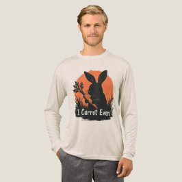 Camiseta Triblenda I Carrot Even Funny Bunny Rabbit Vegetable Pun