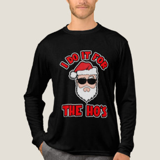 Camiseta Triblenda I DO IT FOR THE HO'S Santa Screwball Graphics