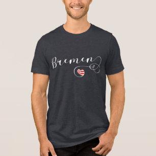 Camiseta Triblenda I Heart Bremen, Alemania